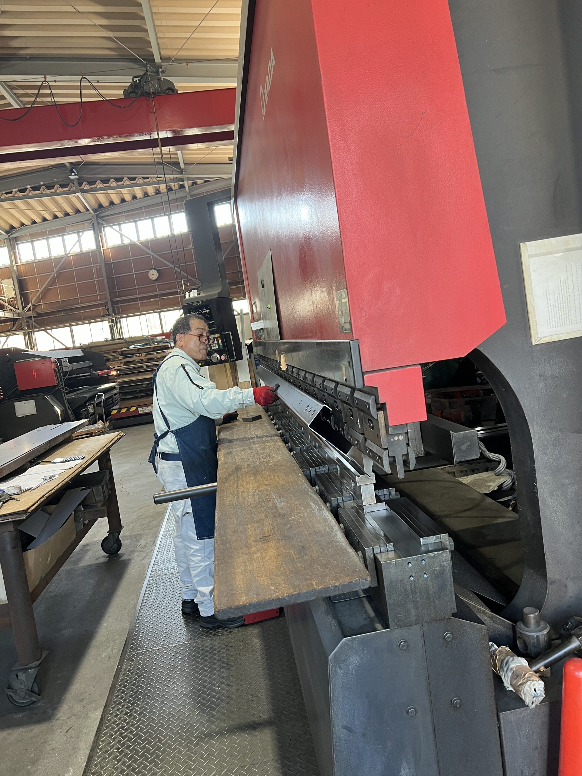 CNC bending at SEIKO