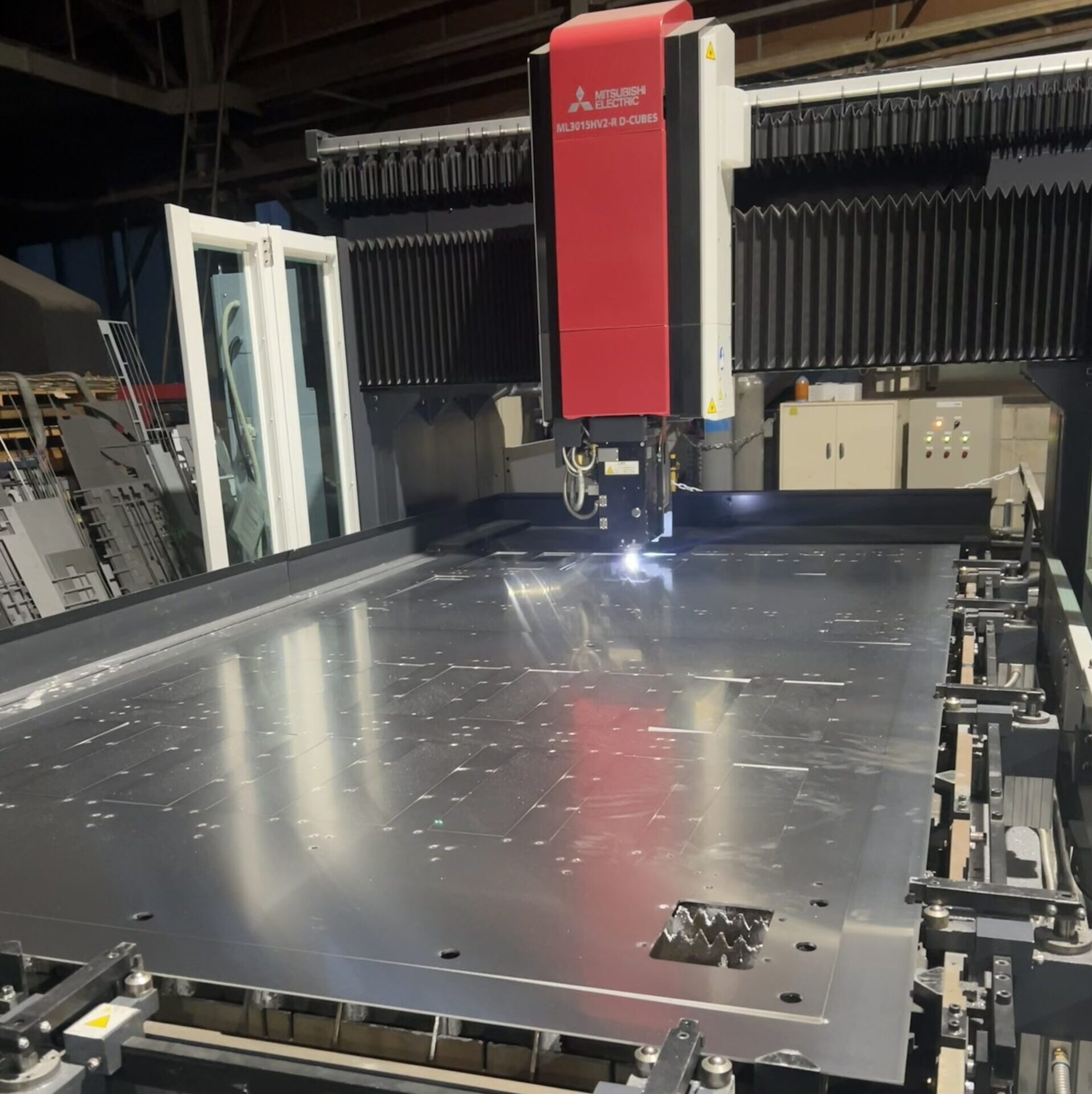 Laser cutting at SEIKO